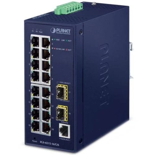 Коммутатор Planet IGS-4215-16T2S