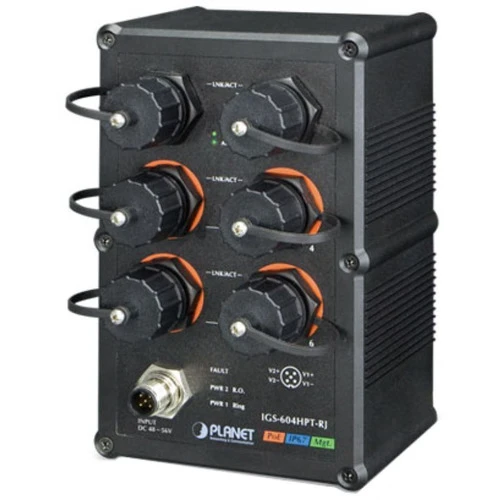Коммутатор Planet IGS-604HPT-RJ