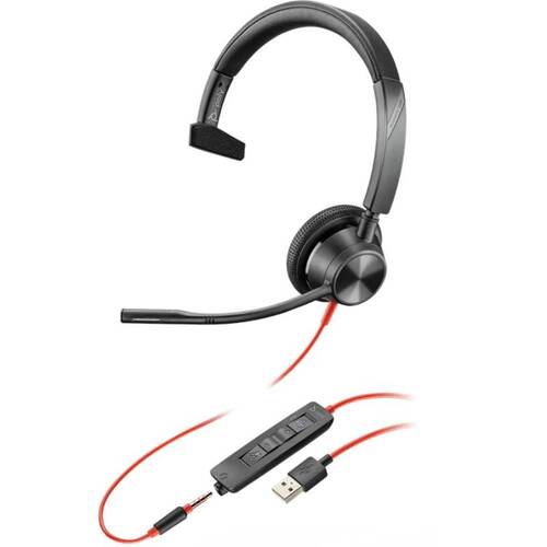 Характеристики Гарнитура Plantronics Blackwire C3315-M USB-A