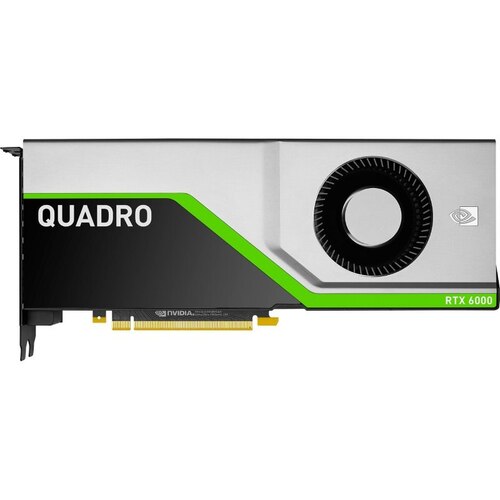 Характеристики Видеокарта PNY NVIDIA Quadro RTX 6000 24 GB GDDR6 VCQRTX6000-SB