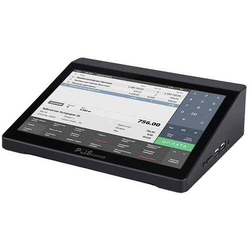 Характеристики POS-терминал POScenter Prime (J3355, RAM 4 Gb, eMMC 64 Gb, без АКБ, Wi-Fi, BT) без ОС