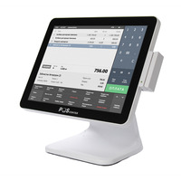 Сенсорный моноблок POScenter POS101 (15", PCAP, WB-J3455, RAM 4Gb, SSD M2 128Gb, MSR) без ОС, белый