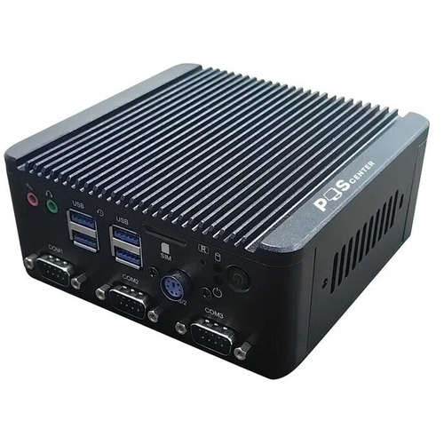 POS-компьютер POScenter BOX PC 1 Pro (J4125, RAM 8Gb, SSD 128Gb, 8*USB, 6*COM, PS/2, 2*LAN, 2*HDMI, Audio in/out) без ОС