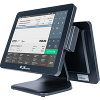 Сенсорный моноблок POSCenter POS90ES Pro (15", PCAP, N100, RAM 8Gb, SSD 2.5" 128Gb, 90W, MSR) стенд 101, без ОС