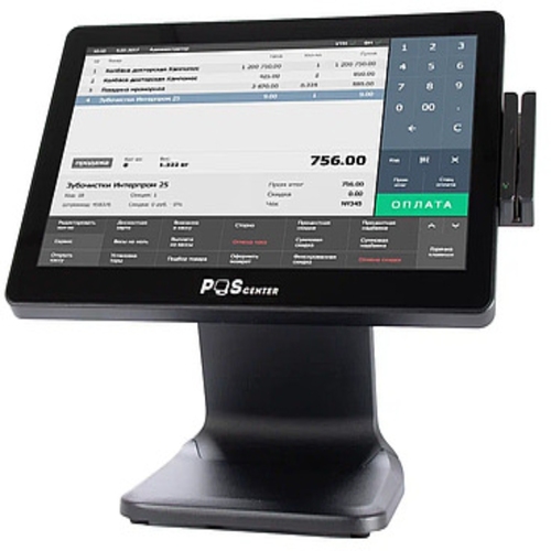 Характеристики POS-терминал POScenter POS90NS (J3455, 4 Гб, SSD 128 Гб, MSR) Windows 10 IoT