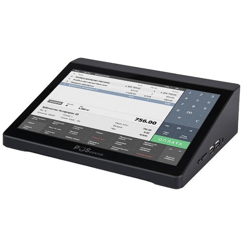 Характеристики POS-терминал POScenter Prime (J3355, RAM 4 GB, eMMC 64 GB, без АКБ) Windows 10 IoT Entry