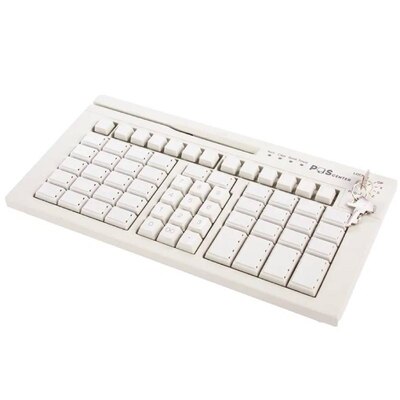 Характеристики Программируемая клавиатура POScenter S67 (63 клавиши, USB кабель 3 м) белая