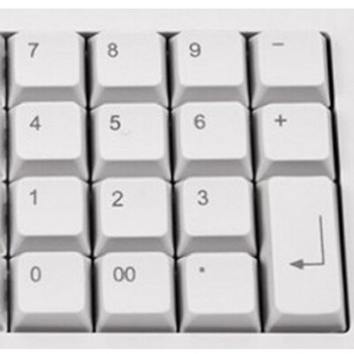 Характеристики Набор кнопок с цифрами Posiflex KB-6600, Ivory