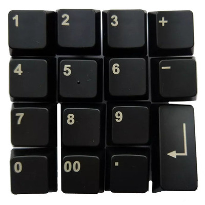 Характеристики Набор кнопок с цифрами Posiflex KB-6600