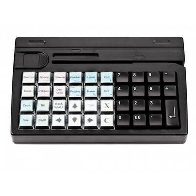 Характеристики Программируемая клавиатура Posiflex KB-4000UB черная