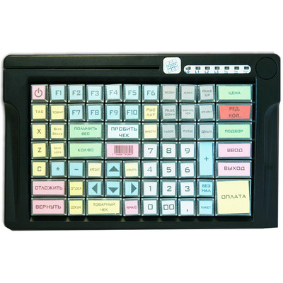 Программируемая клавиатура POSUA LPOS-084-M12 USB (черный)
