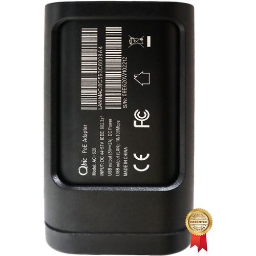 POE-адаптер Qbic AC-620 для TD-0350, RJ45, USBx2