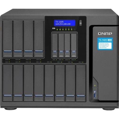 Характеристики Система хранения данных QNAP TS-1685-D1531-16G