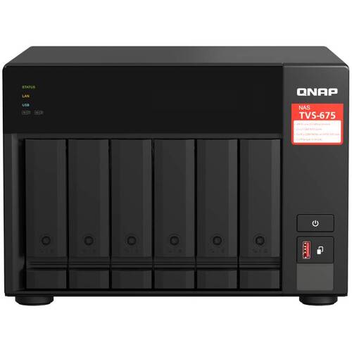 Характеристики Система хранения данных QNAP TVS-675-8G