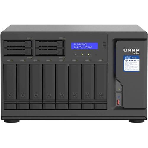 Характеристики Система хранения данных QNAP TVS-h1288X-W1250-16G