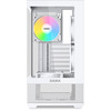 Корпус ПК без блока питания SAMA V40 White Midi-Tower (V40-WHADA6X1-GL)