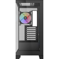 Корпус ПК без блока питания SAMA V50 Black Midi-Tower (V50-BKADA4X1-GL)
