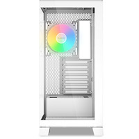 Корпус ПК без блока питания SAMA V50 White Midi-Tower (V50-WHADA4X1-GL)
