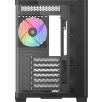 Корпус ПК без блока питания SAMA V60 Black Midi-Tower (V60-BKADA7X1-GL)