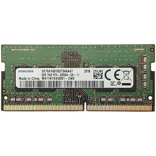 Характеристики Оперативная память Samsung DDR4 8GB M471A1K43DB1-CWE