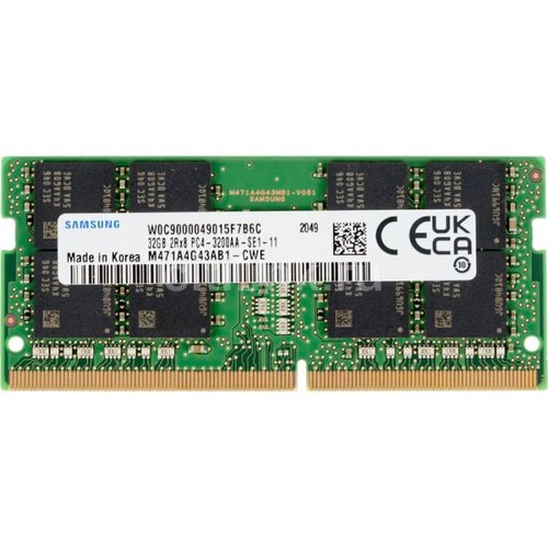 Характеристики Оперативная память Samsung DDR4 32GB M471A4G43AB1-CWE