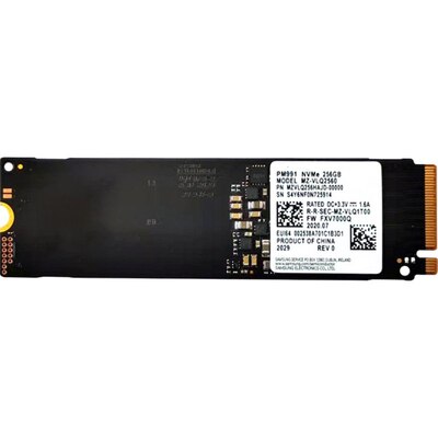 Характеристики SDD накопитель Samsung PM991a 256GB MZVLQ256HBJD-00B00