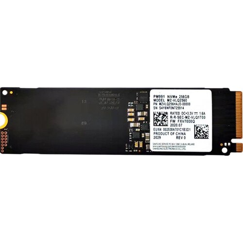 SDD накопитель Samsung PM991a 256GB MZVLQ256HBJD-00B00