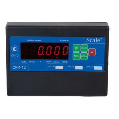 Характеристики Весовой терминал Scale СКИ-12