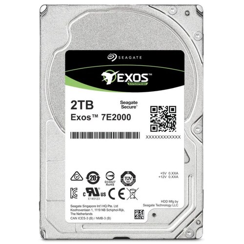 Жесткий диск Seagate Exos 7E2000 2Tb (ST2000NX0253)