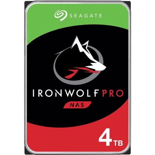 Характеристики Жесткий диск Seagate IronWolf Pro NAS 4Tb (ST4000NE001)