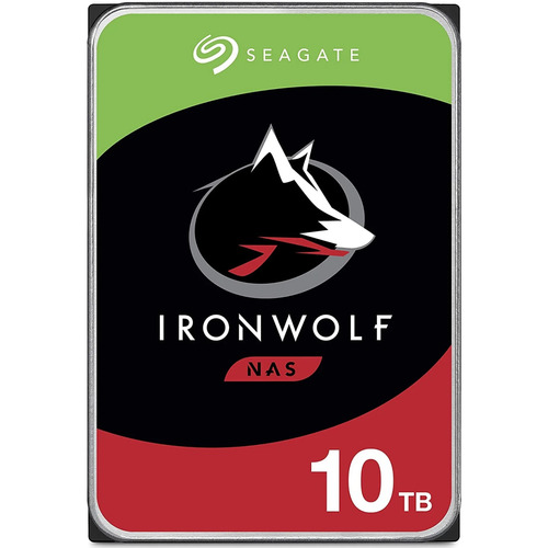 Жесткий диск RECERTIFIED HDD Seagate SATA3 10Tb IronWolf NAS 7200 256Mb