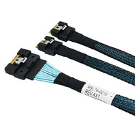 Кабель LR-Link  SFF-8654 8i/SFF-8654 4i*2-0.8M