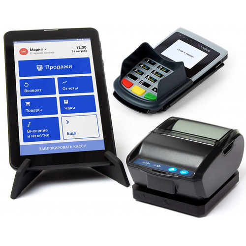 POS-комплект Штрих-М ТО Необходимый Нано без ФН (7М с БП, Ш-НАНО, Pinpad L7150, подставка пластик)