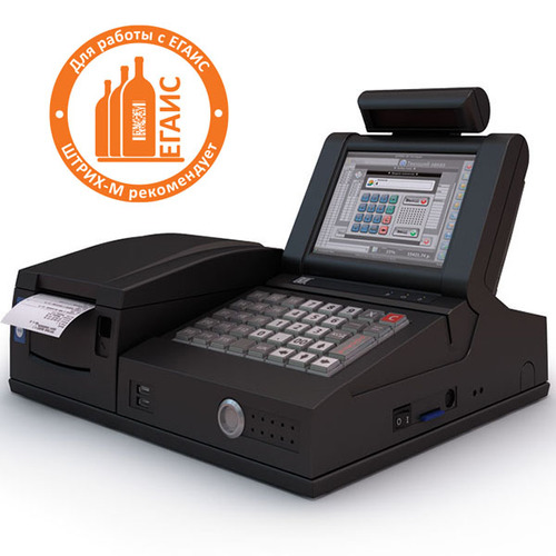 POS-система Штрих-М Штрих-LightPOS WinCE 6.0 001 R2 (черный) с ККТ Штрих-М-01Ф без ФН