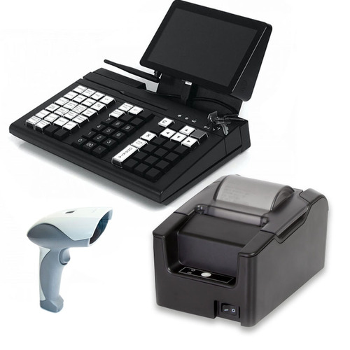 POS-система Штрих-М Штрих-УТМ KB66 (Кассир miniPOS, 8.9, Z3735F) + Сканер, Штрих-On-Line