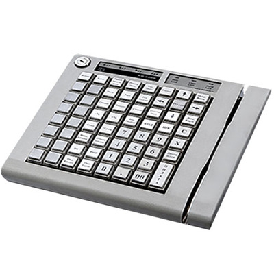 Характеристики Программируемая клавиатура Штрих-М KB-64Rib (черно-серебристый)