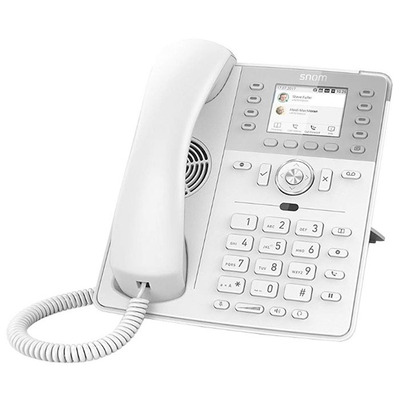 Характеристики VoIP-телефон Snom D735 white + Гарнитура A100D