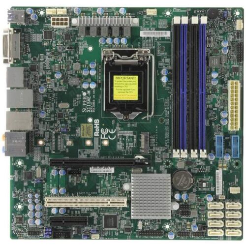 Характеристики Материнская плата SuperMicro X11SAE-M-O