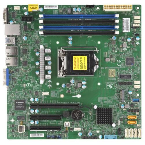 Характеристики Материнская плата SuperMicro X11SCL-F-B