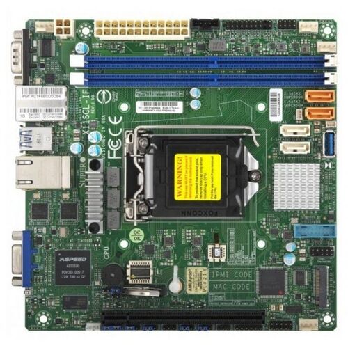 Характеристики Материнская плата SuperMicro X11SCL-IF-O