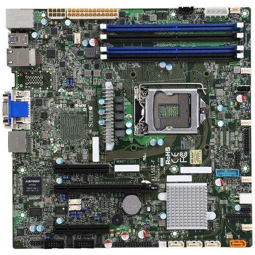 Характеристики Материнская плата SuperMicro X11SSZ-F-O