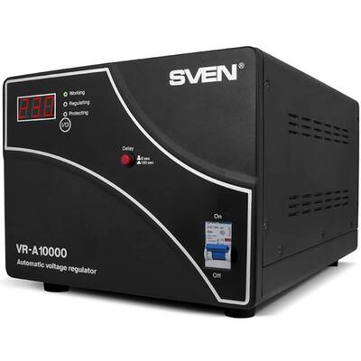 Характеристики Стабилизатор напряжения Sven VR-A10000
