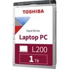 Характеристики Жесткий диск Toshiba Laptop PC L200 1Tb (MQ04ABF100)