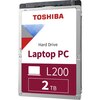 Характеристики Жесткий диск Toshiba Laptop PC L200 2Tb (HDWL120UZSVA)