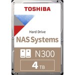 Жесткий диск Toshiba NAS System N300 4Tb (HDWG440UZSVA)