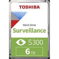 Жесткий диск Toshiba Surveillance S300 6Tb (HDWT860UZSVA)