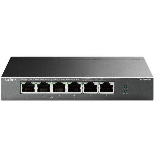 Характеристики Коммутатор TP-Link TL-SF1006P