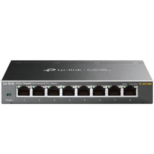 Характеристики Коммутатор TP-Link TL-SG108E