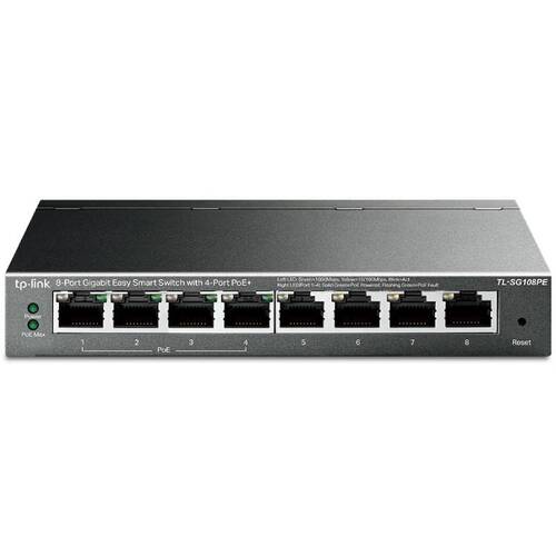 Характеристики Коммутатор TP-Link TL-SG108PE