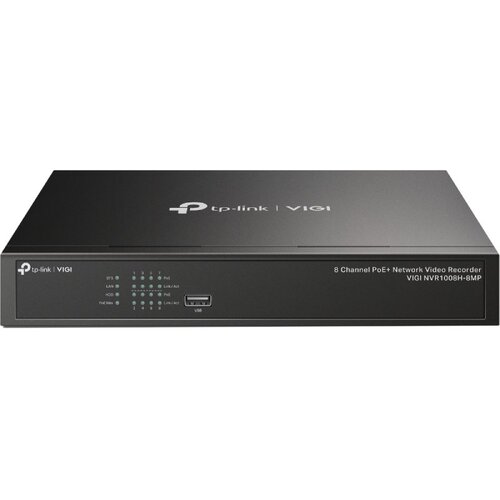 Характеристики Видеорегистратор TP-Link VIGI NVR1008H-8MP